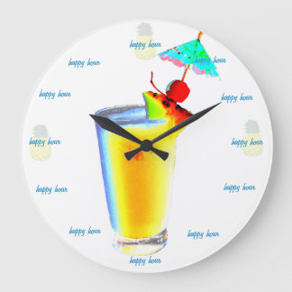 Grande Horloge Ronde Happy hour Umbrella Boisson