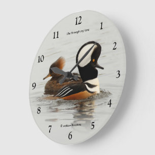 Grande Horloge Ronde Harles couronnés : Un couple finement couronné