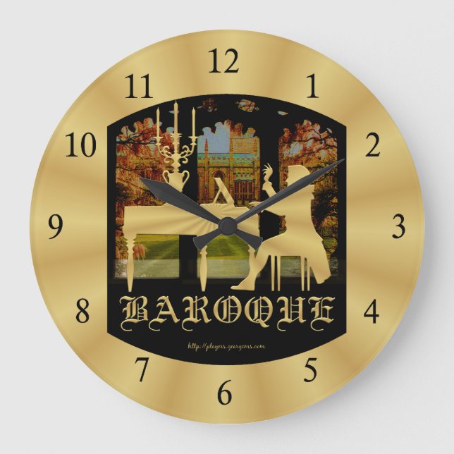 Grande Horloge Ronde Harpsichord baroque (Recto)