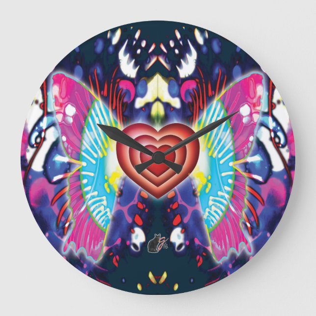 Grande Horloge Ronde Hearts Of Glys (Recto)