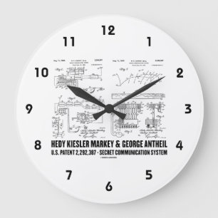Grande Horloge Ronde Hedy Kiesler Markey G Antheil