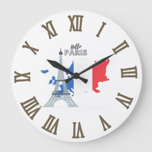 Grande Horloge Ronde Hello