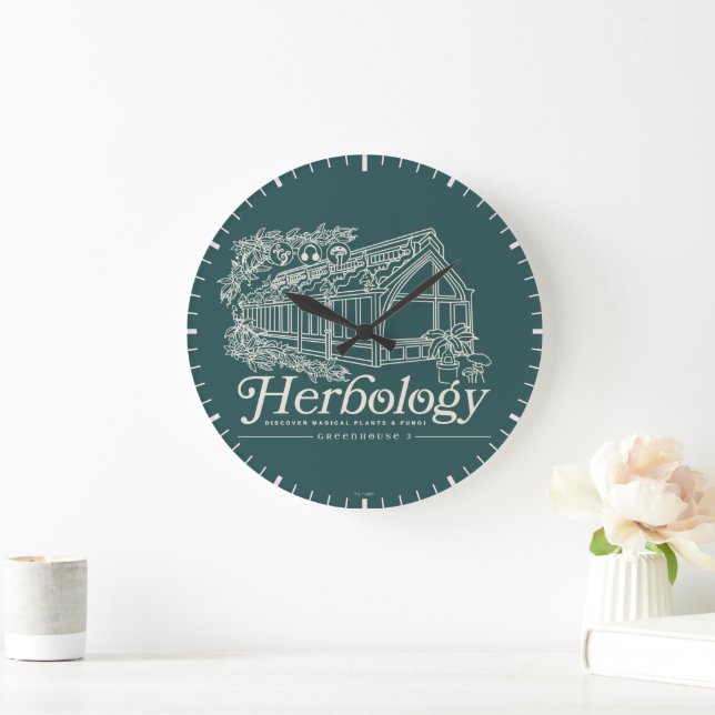 Grande Horloge Ronde Herbologie HOGWARTS™ (Maison)