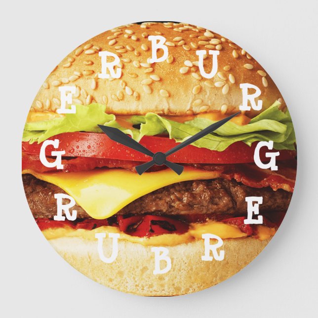 Grande Horloge Ronde Heure Burger (Recto)