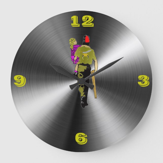 Grande Horloge Ronde Heure de mise en veille (Recto)