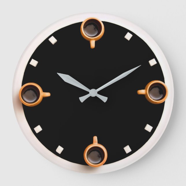 Grande Horloge Ronde Heure du café (Recto)