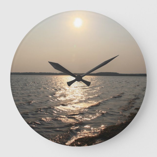 Grande Horloge Ronde Heure du coucher de soleil AI (Recto)