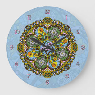 Grande Horloge Ronde Heure du printemps nouveau