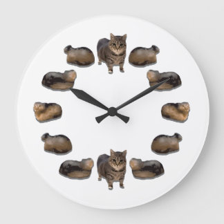 Grande Horloge Ronde Heure Oiia o'