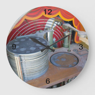 Grande Horloge Ronde Heure Wurlie