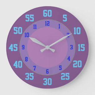 Grande Horloge Ronde Heures et minutes