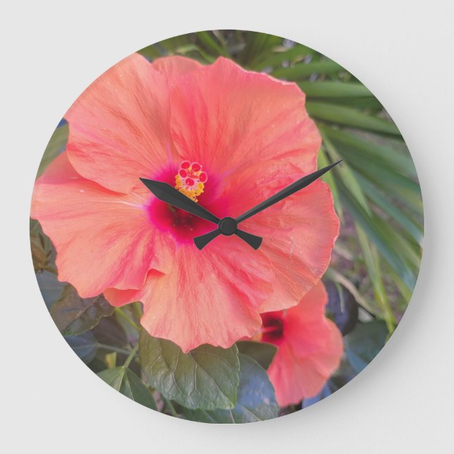 Grande Horloge Ronde Hibiscus Glow (Recto)