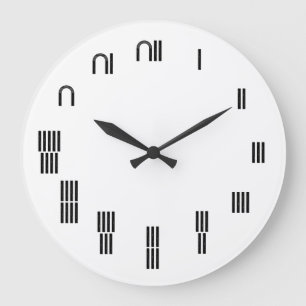 Grande Horloge Ronde Hiéroglyphe égyptien antique