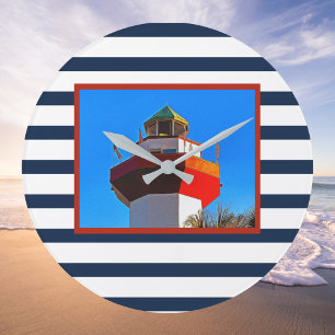 Grande Horloge Ronde Hilton Head Island Harbour Town Lighthouse