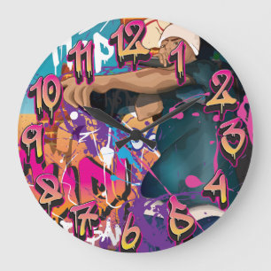 Grande Horloge Ronde Hip hop