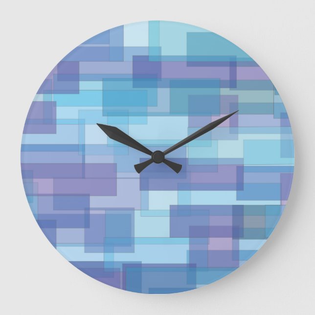 Grande Horloge Ronde Hip House Blue Clock (Recto)
