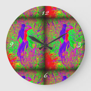 Grande Horloge Ronde Hippie Super Twin Mermaids