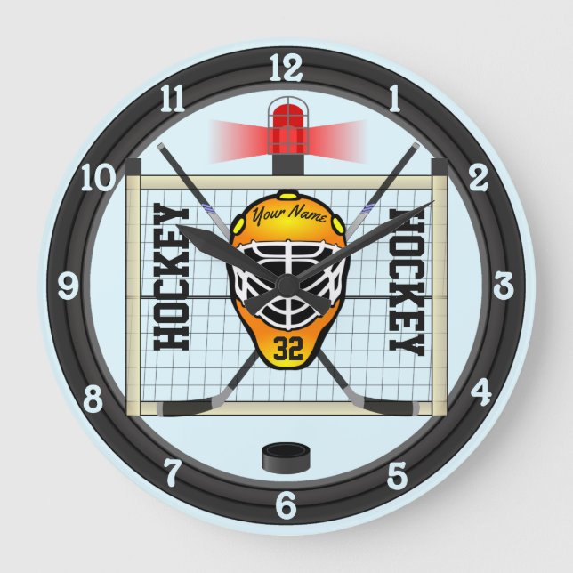 Grande Horloge Ronde Hockey sur gazon (Recto)