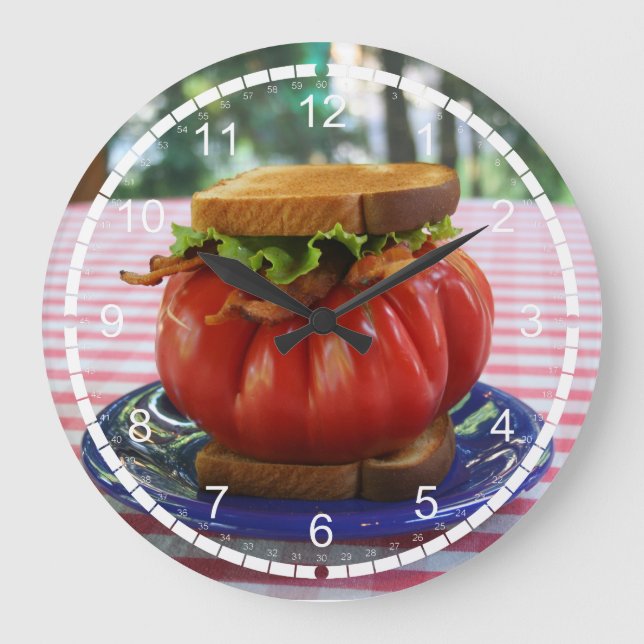 Grande Horloge Ronde Holy Tomato ! (Recto)