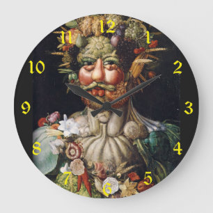 Grande Horloge Ronde Homme de récolte