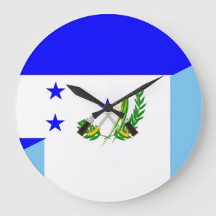 Grande Horloge Ronde honduras guatemala pays demi-drapeau