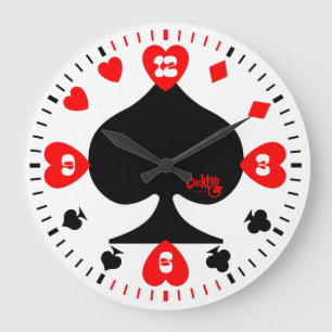GRANDE HORLOGE RONDE HORLOGER TILDE SERIE POKER S8 V21