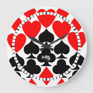 GRANDE HORLOGE RONDE HORLOGER TILDE SERIE POKER S8 V4