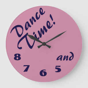 Grande Horloge Ronde Horodateur de danse