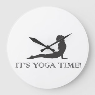 Grande Horloge Ronde Horodateur de yoga
