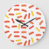 Hot Dog Fast Food Motif barbecue