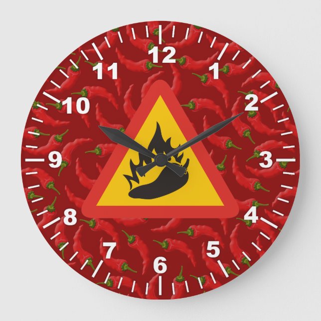 Grande Horloge Ronde Hot pepper danger (Recto)
