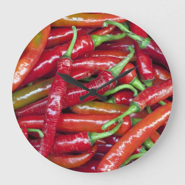 Grande Horloge Ronde Hot Red Peppers (Recto)