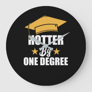 Grande Horloge Ronde Hotter By One Degree Funny Graduate Student