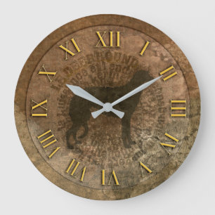 Grande Horloge Ronde Hound de Scottish