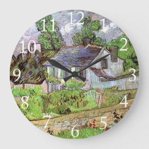 Grande Horloge Ronde House à Auvers, Vincent van Gogh.