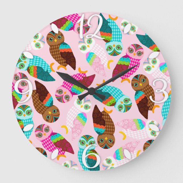 Grande Horloge Ronde How Now Little Owls ? (Recto)