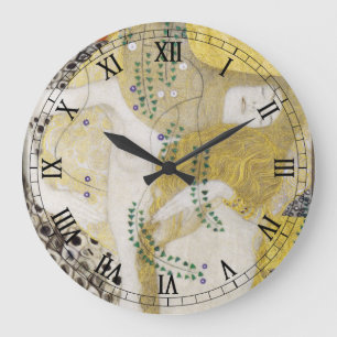 Grande Horloge Ronde Hydra (aka Water Serpents I) par Gustav Klimt