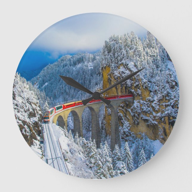 Grande Horloge Ronde Ice and Snow | Bernina Express, Switzerland (Recto)
