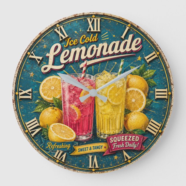 Grande Horloge Ronde Ice Cold Lemonade (Recto)