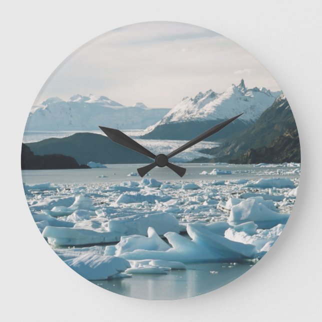 Grande Horloge Ronde Icebergs glaciaires (Recto)