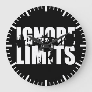 Grande Horloge Ronde IGNORE LIMITS - Exercice de la journée de la jambe