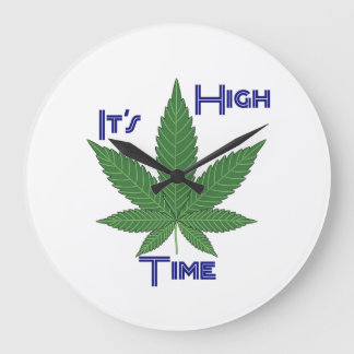 Grande Horloge Ronde Il est temps