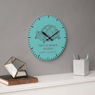 Grande Horloge Ronde Îles Galapagos Latitude & Longitude