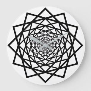 Grande Horloge Ronde Illusion optique