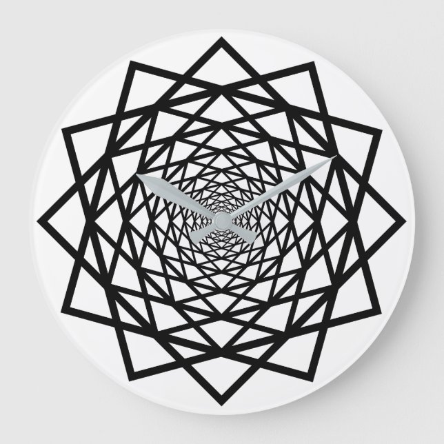 Grande Horloge Ronde Illusion optique (Recto)