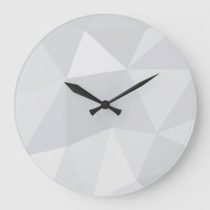 Grande Horloge Ronde Illustration simple, blanche, moderne, tendance, c
