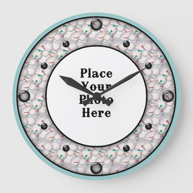 Grande Horloge Ronde Image de Wall Clock (Recto)