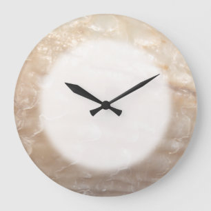 Grande Horloge Ronde Image d'une coquille