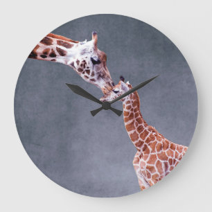 Grande Horloge Ronde Images Getty   Mère et bébé Giraffe