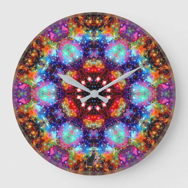 Grande Horloge Ronde Incandescence Stellar Kaleid (Recto)